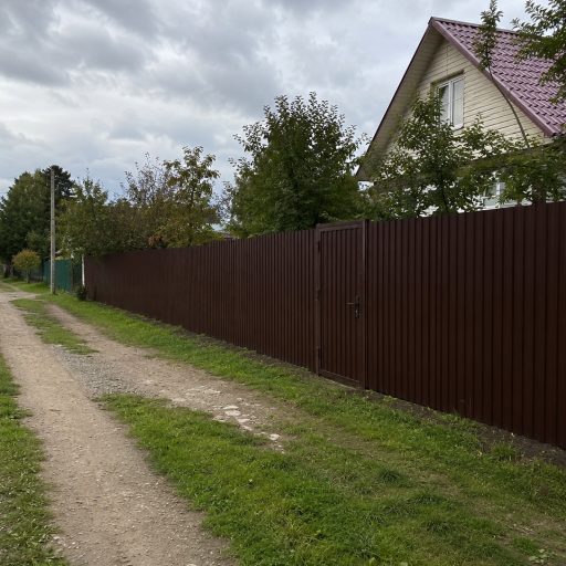 Готовый забор
